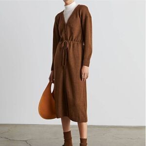 Who what wear collection Shayna gathered duster dress, large